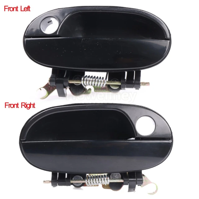 

2pcs Outside Door Handles outer Door Catch exterior Car Door knob 8265022000 8266022000 8365022000 For 95-99 HYUNDAI Accent