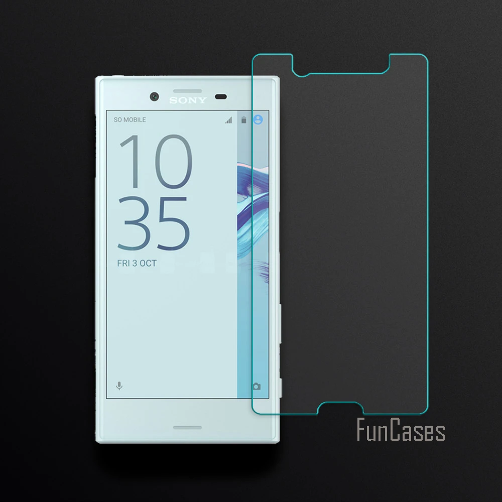2.5D экран с закругленными краями для sony Xperia X Compact закаленное стекло Mini Защитная