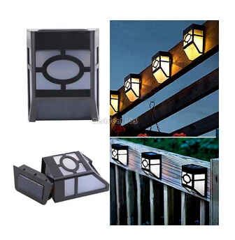 Фото Colorpai 4 шт./лот 2LED новый дизайн на солнечных батареях Светодиодный светильник Colorpai 4 шт./лот 2LED новый дизайн на солнечных батареях Светодиодный светильник