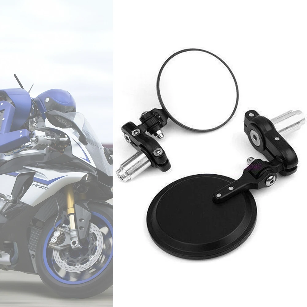 2 шт. круглое зеркало мотоцикла боковое заднего вида для Honda motosiklet cb 300f 500x cbr 1000 pcx 125