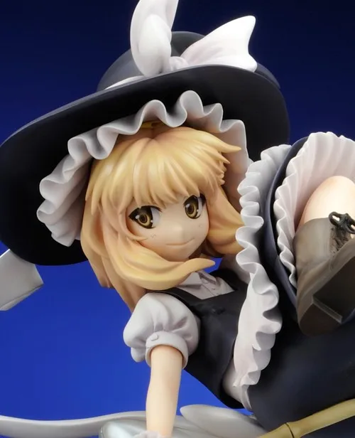 23 см Аниме TouHou Project Kirisame Marisa Rev. TOKIAME Ver 1/7 Модель Коллекционная Милая мультяшная сексуальная игрушка детская фигурка