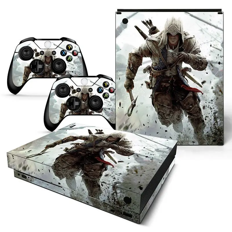 Защитный Дизайн Наклейка для xbox One X консоли контроллер кожи стикер всего тела