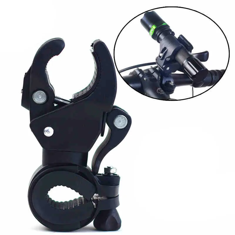 

Universal mountain bike Flashlight Mount Holders LED flashlight bracket Portable flashlight fixed Lighting accessories