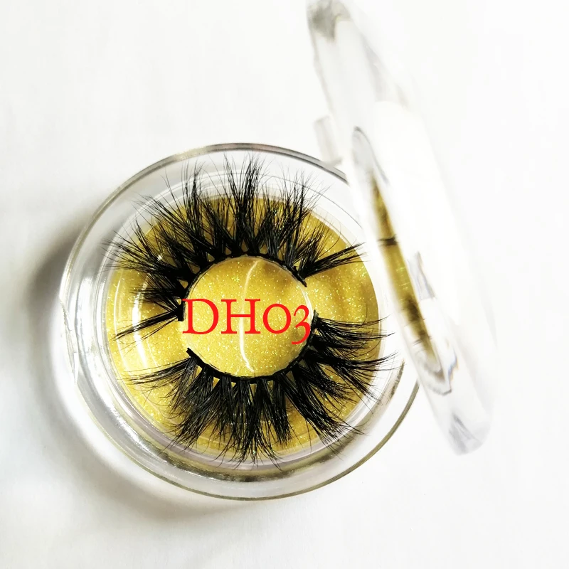3d норковые волосы поддельные ресницы 100% толстый натуральный мех норки накладные