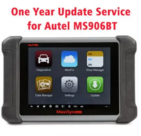 AUTEL MaxiSYS MS906BT автоматический диагностический сканер один год обслуживания обновления