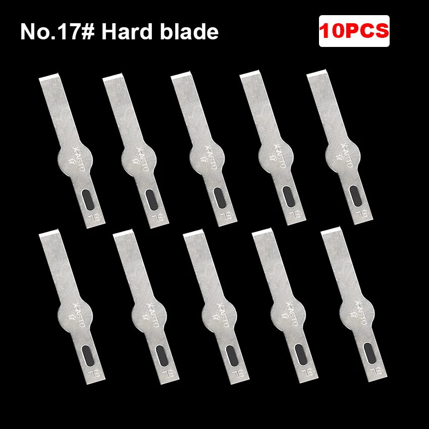 No.17 Hard Blade Оригинальная твердость IC чип BGA материнская плата жесткий диск печатная плата ремонт нож изогнутые тонкие лезвия для iphone samsung - Цвет: No.17 Hard Blade