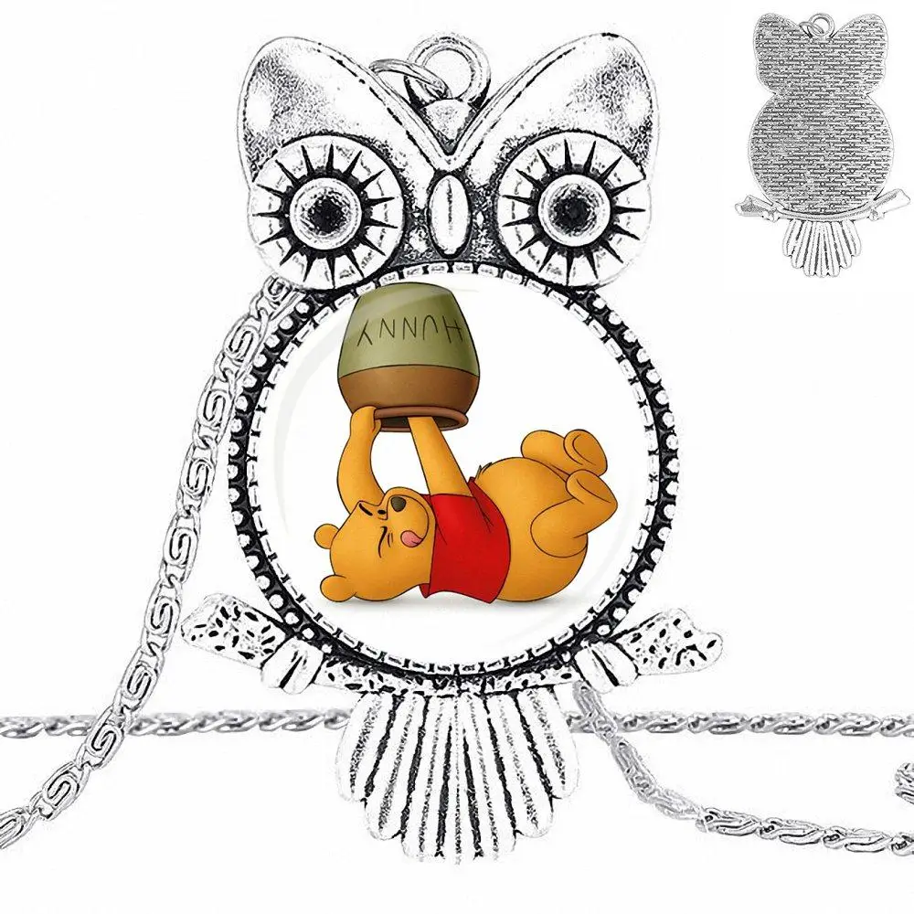 EJ глазурь для женщин Рождественский подарок медведь Honeypot стеклянный кабошон