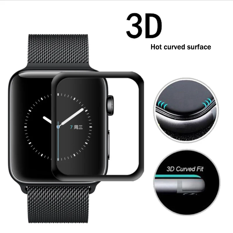 Apple Watch 38 мм 42 Защитная пленка для экрана Bestfy iWatch из закаленного стекла Series