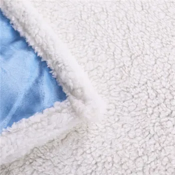 BlessLiving Dachshund Throw Blanket on Bed 3D Animal Dog Plush Sherpa Blanket Bulldog Bedspread Cracked Bricks Wall Thin Quilt 5