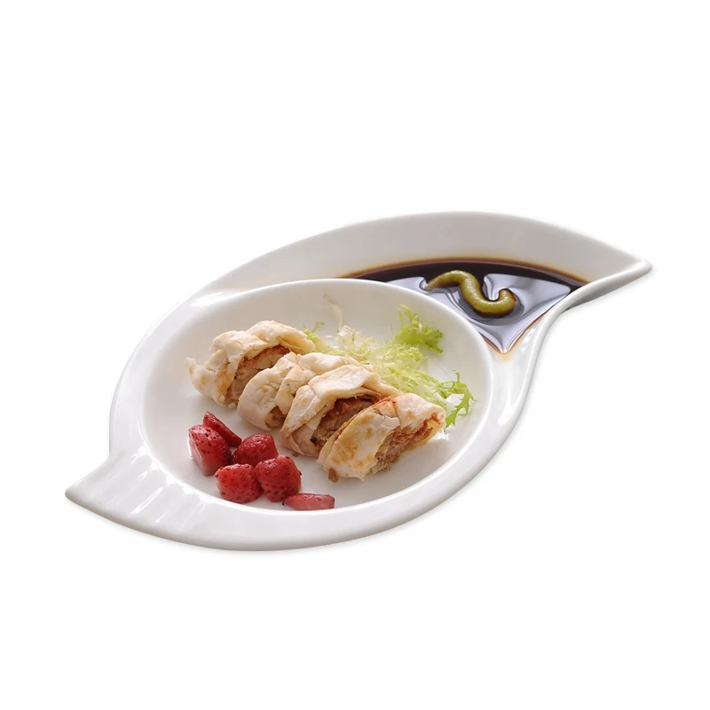 Dessert plates cute ceramics creative steak Chinese dumplings snacks western salad dishes tapas | Дом и сад
