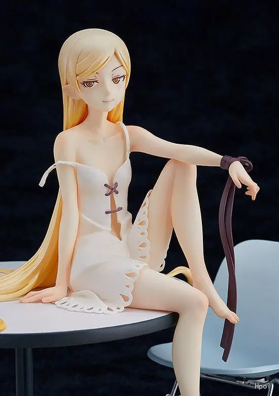 Аниме Фигурка 18 см Bakemonogatari Oshino Shinobu 12 лет Ver. 1/8 весы ПВХ фигурка Коллекционная