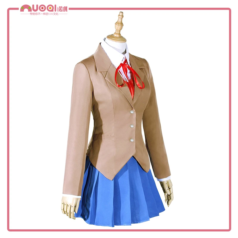 Аниме игровой костюм полный комплект Doki Литературный клуб Sayori Yuri Natsuki Monika