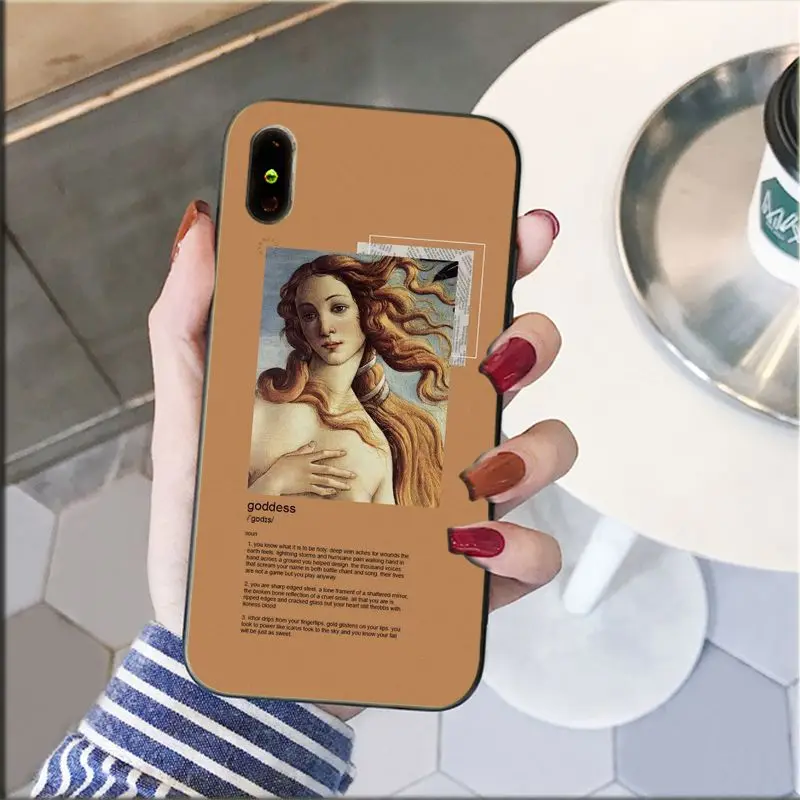 Yinuoda отличный художественный эстетический чехол для iPhone X XS MAX 6 6s 7 7plus 8 8Plus 5 5S SE XR |