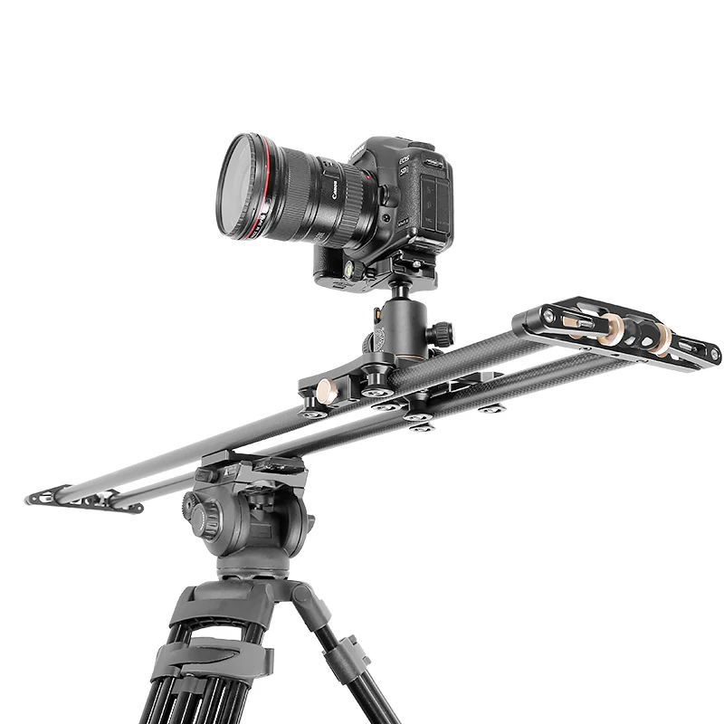 QZSD камера слайдер 10 кг bearCarbon волокно путешествия Видео Долли трек dslr рельс для Nikon