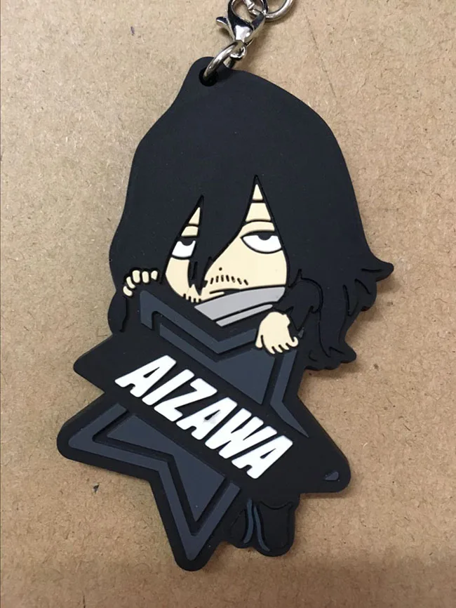 10 My Hero Academy японское аниме фигурка бакуго кацуки OCHACO URARAKA Todoroki Shoto резиновые подвески для мобильного телефона/брелок/ремешок - Цвет: 10