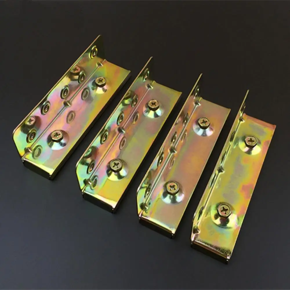 4PCS6 дюймов Толстая кровать шарнир болты мебель невидимая кровать аксессуары соединитель винт пряжка