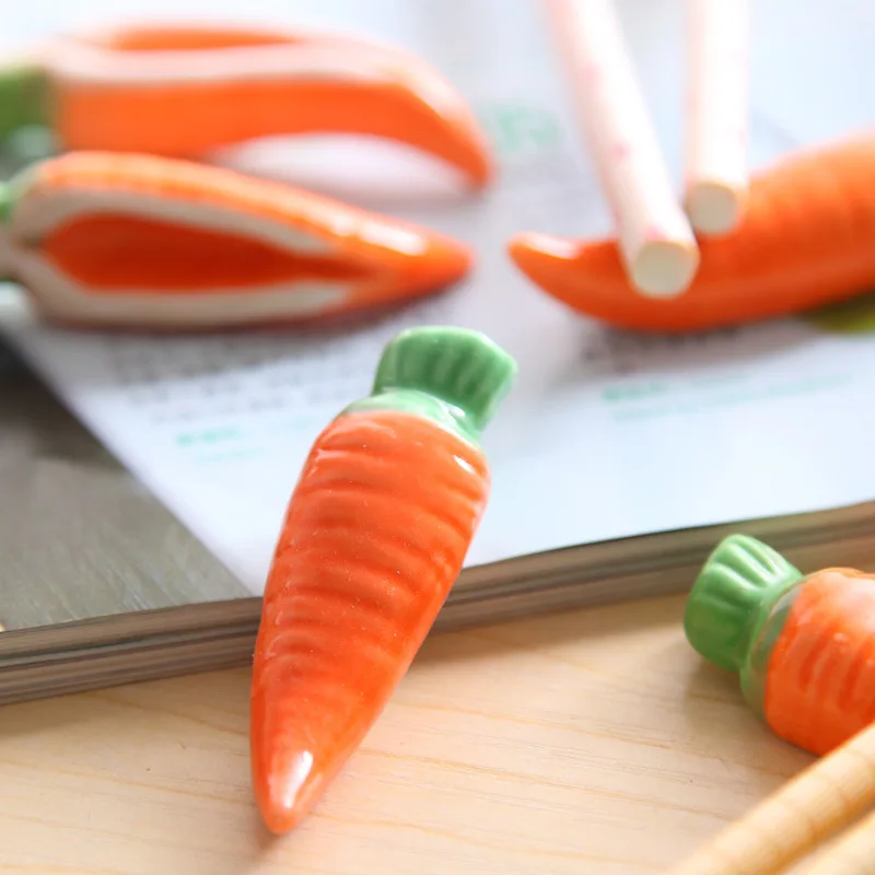 Милый мультфильм Стиль овощи палочки для еды стойка креативная окружающая среда