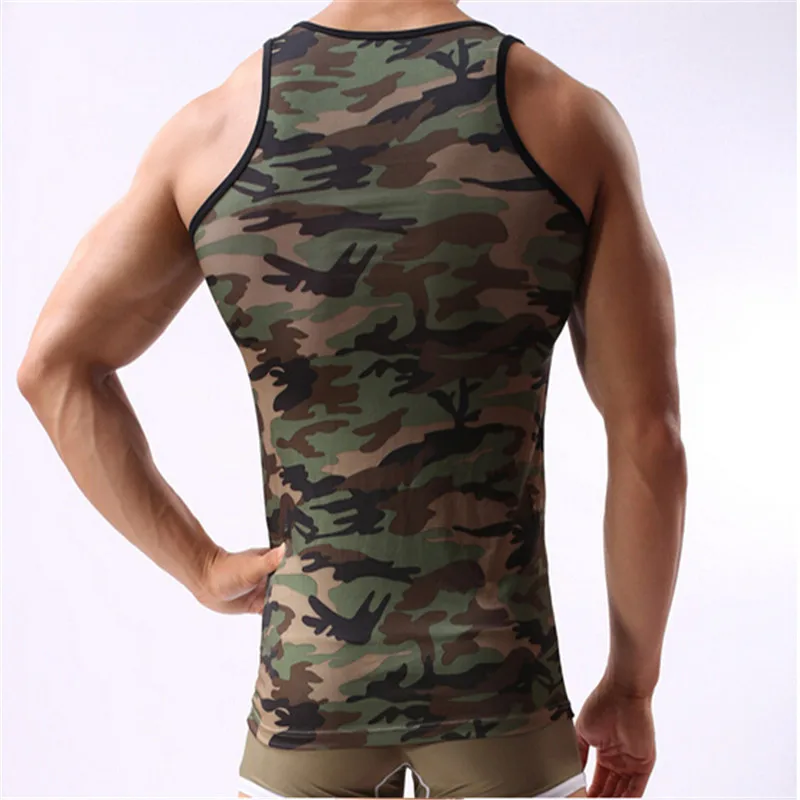 Мужская камуфляжная футболка футболка|mens camouflage tank top|men undershirtcamouflage |
