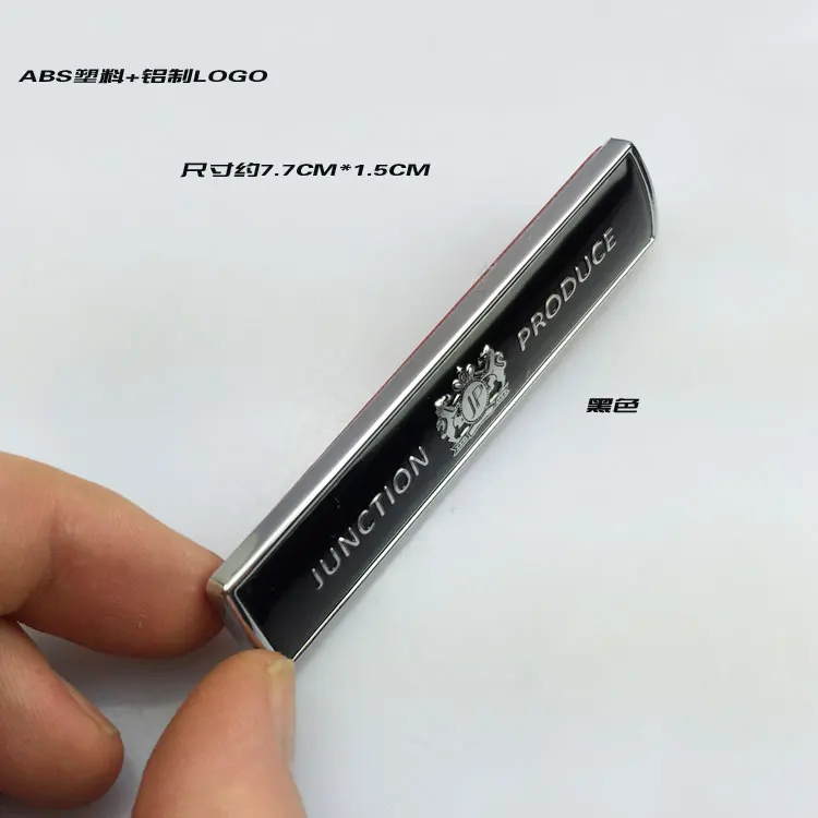 ABS Black Silver JP VIP Car Fender Styling Stickers Decorations Plastic Junction Produce Tail Emblems Decals | Автомобили и