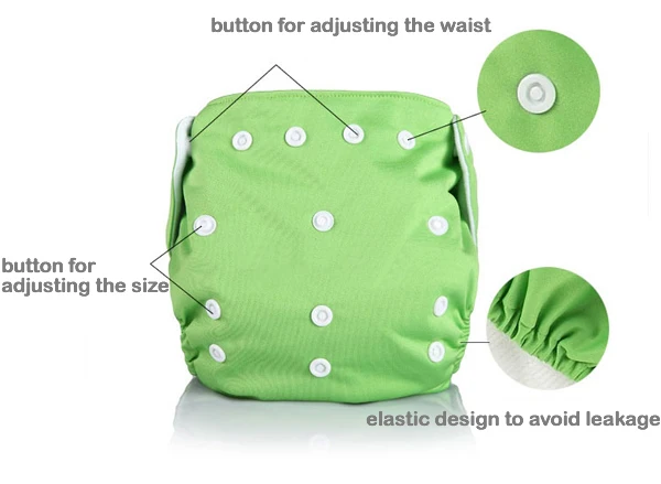 2022 Washable Baby New Cloth Diaper Cover Waterproof Cartoon Owl Diapers Reusable Nappy Suit 0-2 Years 4-15kg Clothes | Мать и ребенок