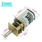 Микромотор Bringsmart N20 Электрический мотор редуктора, 3 в, 6 в, 12 В, 1530506010020030050060010001500 обмин, 1 шт.