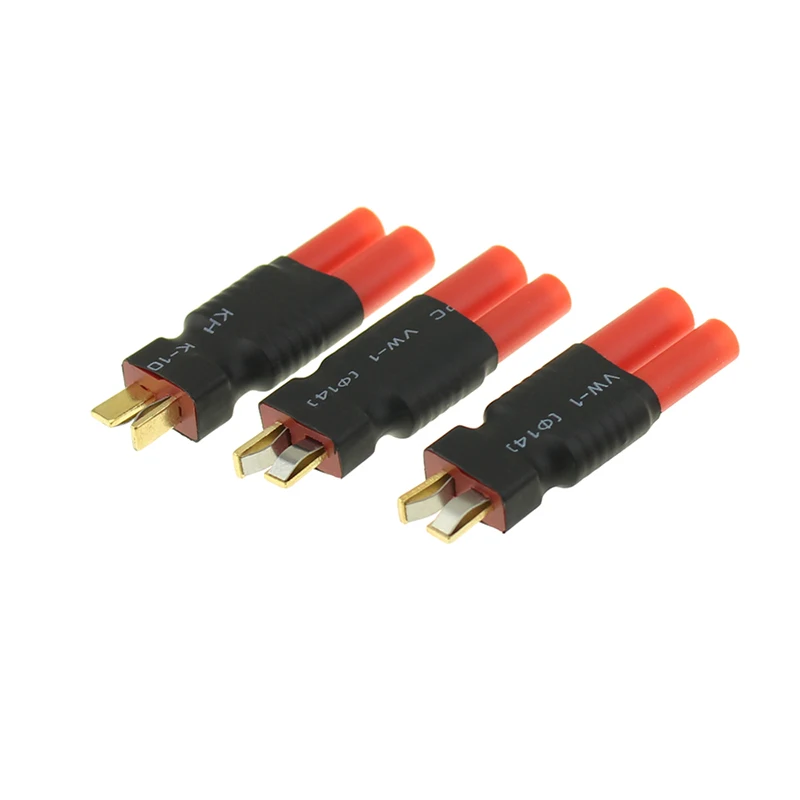 Deans T Plug Male to соединитель HXT Adapter 4mm RC LiPo Battery Connector|Детали и аксессуары| |