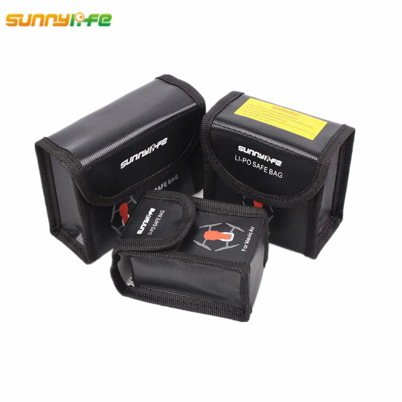 Sunnylife DJI Mavic Air Аксессуары огнестойкие LiPo безопасный батарея сумка для хранения