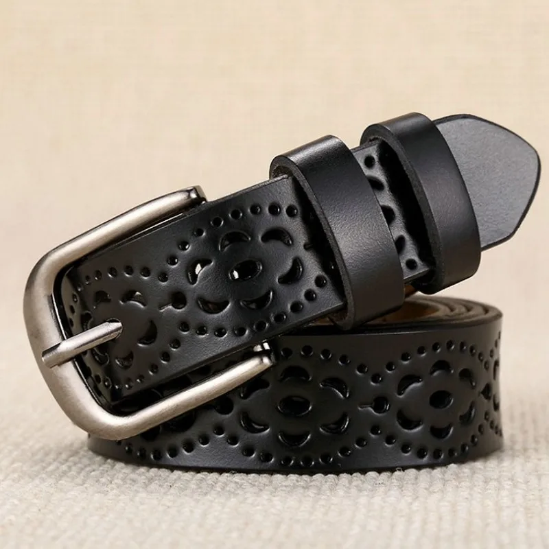 Женский ремень из натуральной кожи, декоративный женский тонкий ремень, модное женское платье в стиле бохо, ремень с металлической пряжкой, высокое качество