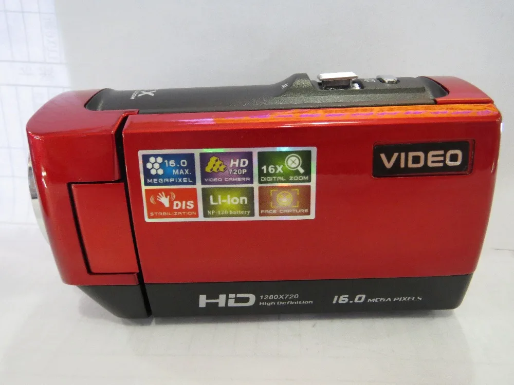 High Quality HD-D40 /16 Mega Pixls Max 720P HD Video 16 X Digital Zoom Camera Camcorder | Электроника