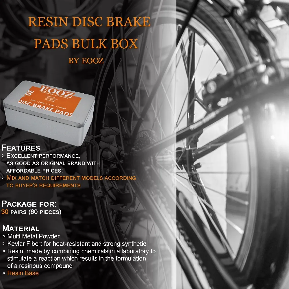 30PRS MTB велосипедная колодка для гидравлического тормоза для shimano sram avid magura formula hayes zoom. Специально для любителей велоспорта EOOZ