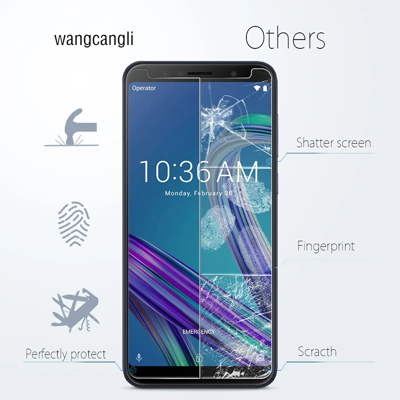 Закаленное стекло для Asus ZB601KL Защитная пленка экрана ASUS ZC520KL ZC554KL ZC600KL ZD552KL ZD553KL ZE554KL