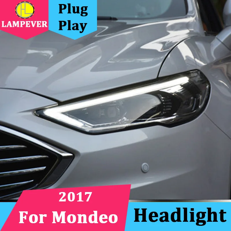 Автомобильные фары s для Ford Mondeo 2017 2018 светодиодсветильник Fusion светодиодные