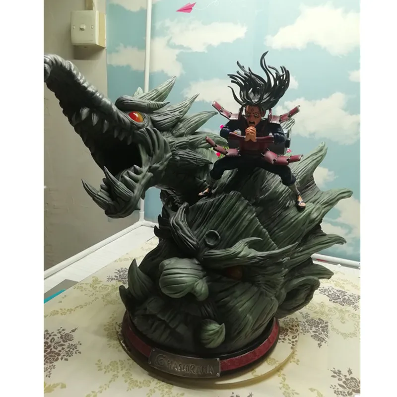 Статуя Наруто SD Senju Hashirama полная длина портрет GK бюст фигурка Коллекционная модель игрушка подарок 40 см P955