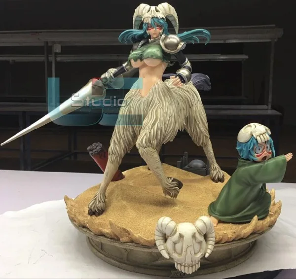 Модель вееров 38 см BLEACH Neliel resurcecion GK смоляная статуя фигурка для коллекции