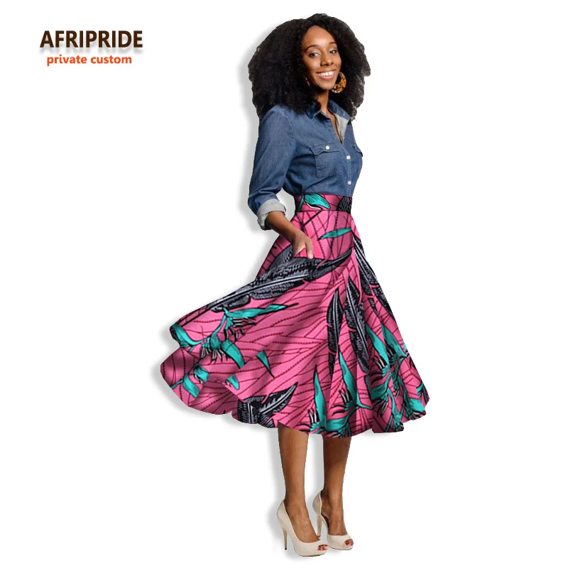 2017 осеннее платье для женщин afripride частный настраиваемый африканская одежда до