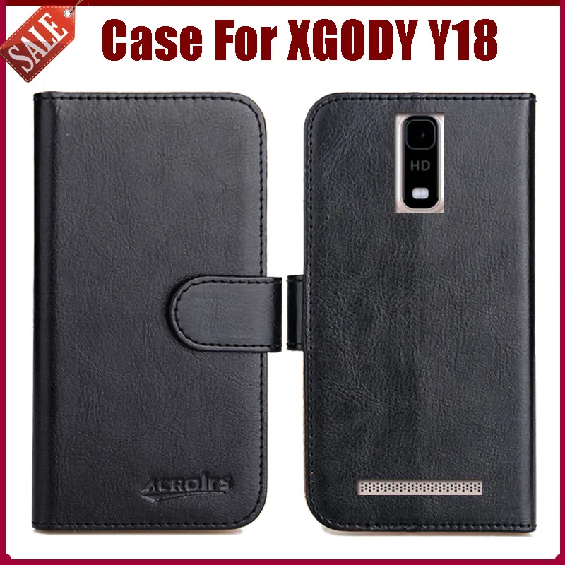 

Hot Sale! XGODY Y18 Case New Arrival 6 Colors High Quality Flip Leather Protective Cover For XGODY Y18 Case Phone Bag