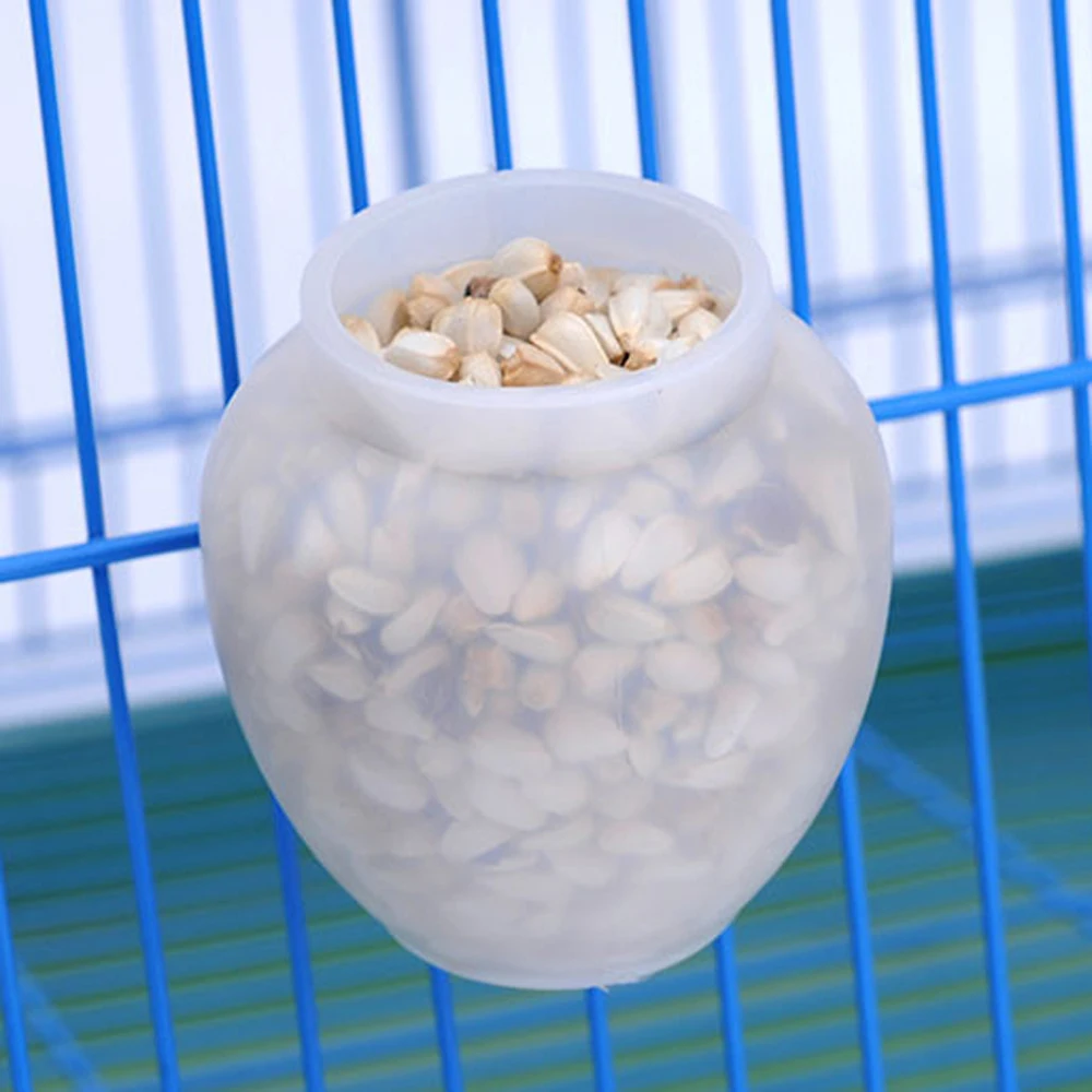 4 шт./лот пластиковая кормушка для птиц питомцев еда попугая чаша воды чашка