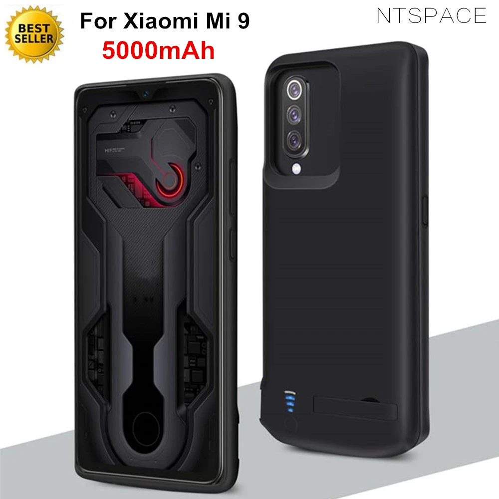 Портативное зарядное устройство NTSPACE чехол для Xiaomi Mi 9 аккумулятора 5000 мАч