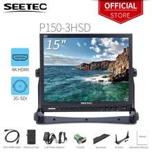 Seetec P150 3HSD 15 дюймовый алюминиевый HD Pro 3G SDI HDMI монитор для вещания с
