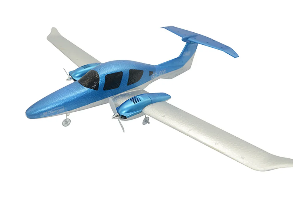 Фирменная Новинка 2,4G 3-Axis Gyro 548mm размах крыльев дистанционного Управление DIY планер с неподвижным крылом RC самолет для детей игрушки