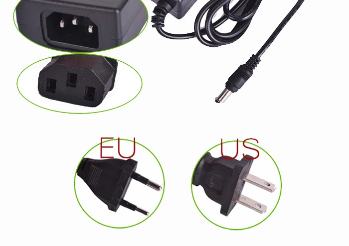 12 вольт источник питания DC12V 1A 2A 3A 5A 6A 8A 10A адаптер питания трансформатор переменного тока 110 В 220 В к DC 12 В для светодиодные ленты светильник