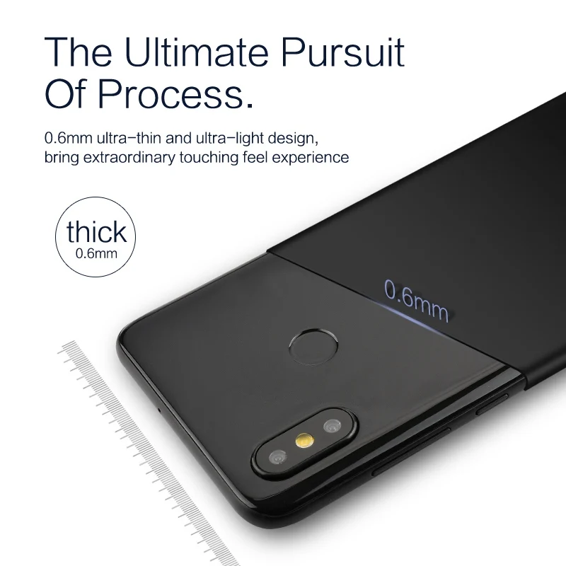 TCICPC Coque Xiaomi Mi 8 Lite чехол Pro силиконовый роскошный Ультратонкий матовый из ТПУ