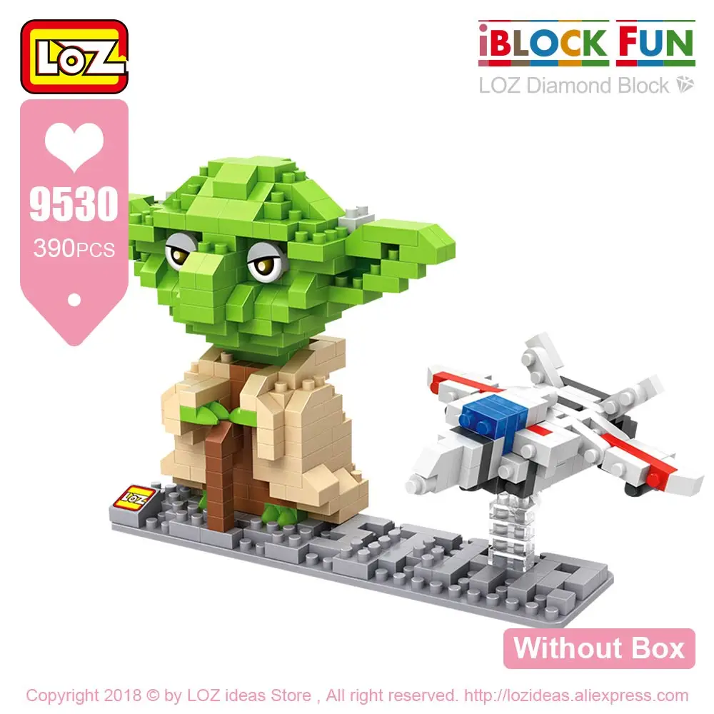 9530 Without Box LOZ, микро блоки, кубики, фигурки, игрушка, робот, набор, модель, алмазные блоки, здания, горячие игрушки, хобби, Обучающие, сделай сам - Цвет: 9530 Without Box