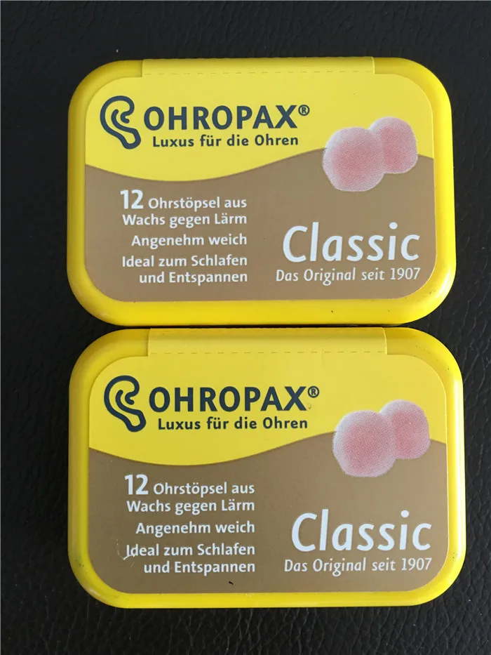 

Классические восковые беруши Ohropax, удобные беруши для сна, шумоподавление, 6 пар