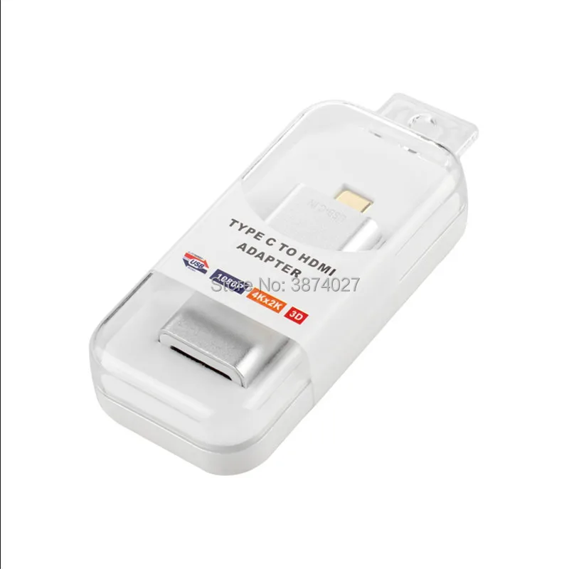 Металлический корпус новый Переходник USB 3 1 Type C папа HDMI совместимый мама 4K