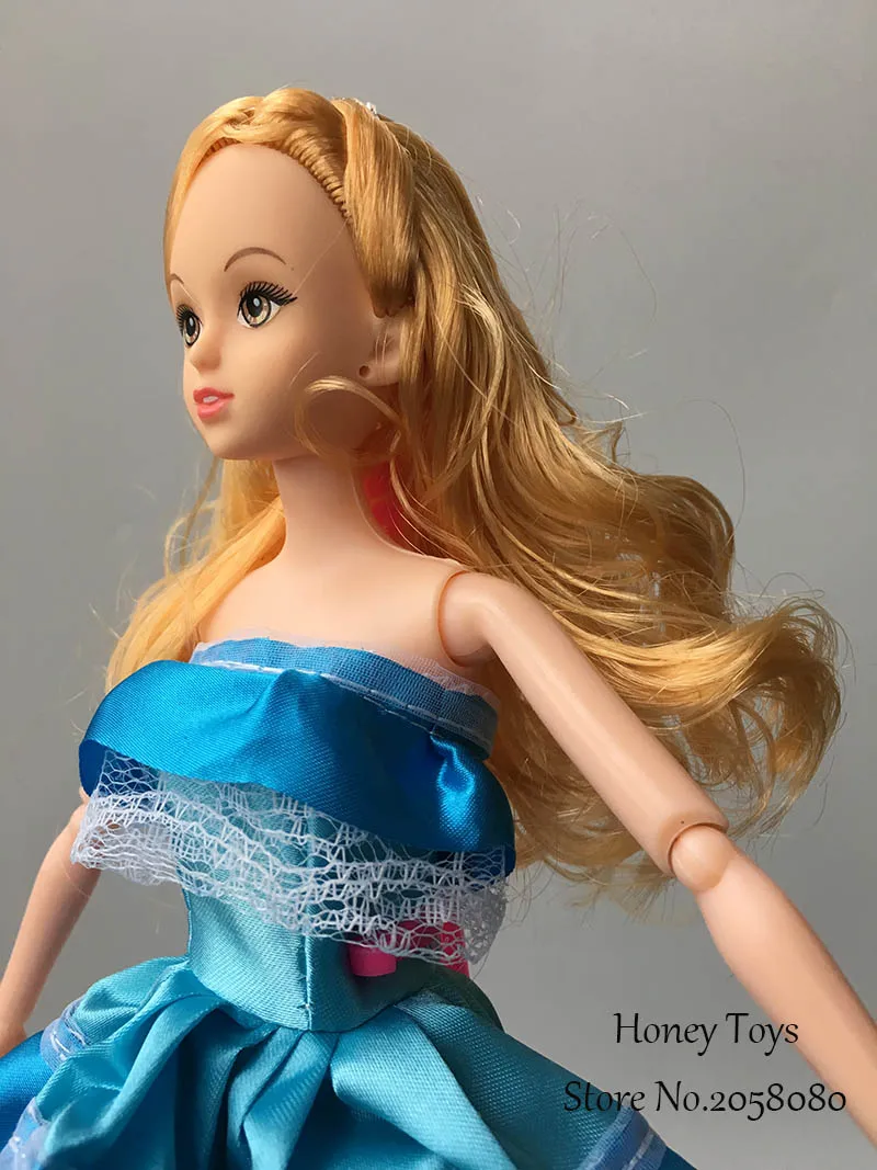 2016 Горячая Распродажа 1 предмет модные длинные волосы принцесса кукла с