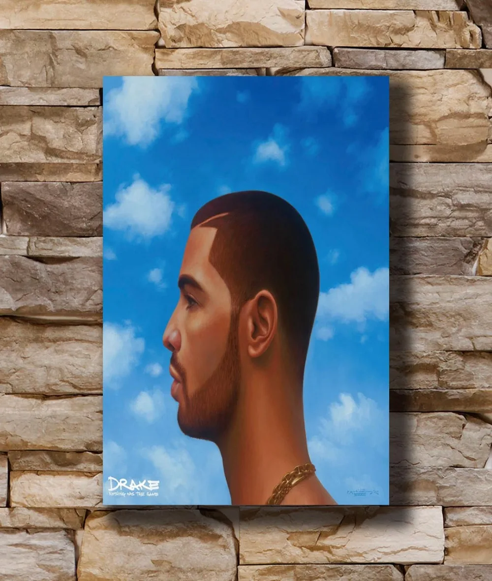 Художественный постер новый Drake Nothing был таким же как Rap музыкальный альбом