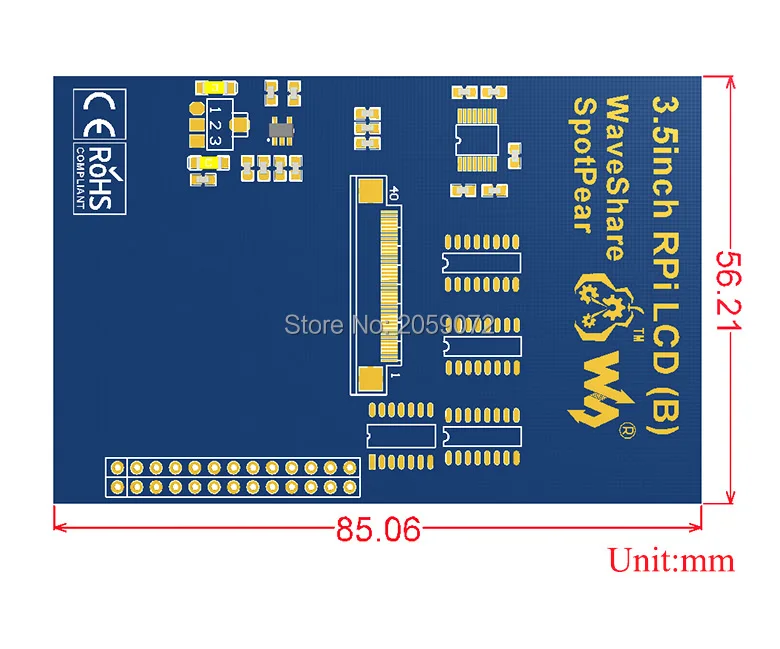 Raspberry Pi 3 5 дюймовый ЖК дисплей IPS tft pi lcd raspberry 480*320 сенсорный экран|Демонстрационные