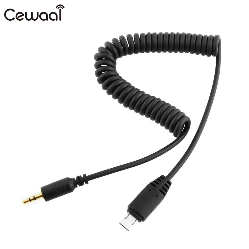 Cewaal 2.5mm S2 дистанционного Управление затвора Соединительный кабель Шнур для sony A7