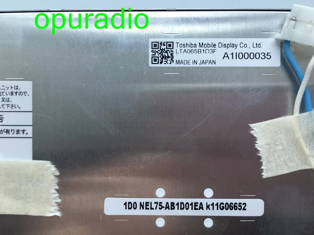 LTA065B1D3F LT065CA45100 6 5 &quotЖК экран панель дисплей без сенсорного дигитайзера для Hyundai